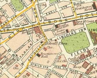 Holborn map