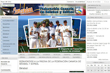 Nueva Web de la Federación Canaria de Béisbol y Sófbol