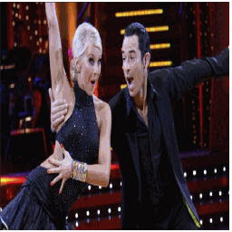 helio castroneves and julienne hough