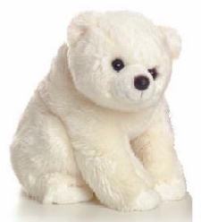 [stuffed+polar+bear]