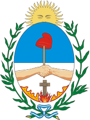 Antigua ciudad de "San Juan de Vera de las siete corrientes"  (Clic sobre el escudo)