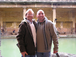 Bob and Martin at the Baths