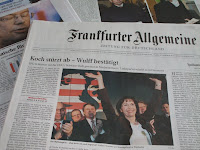 Zeitungen nach der Hessenwahl