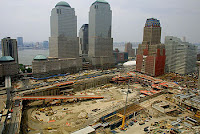 The World Trade Center disaster site
