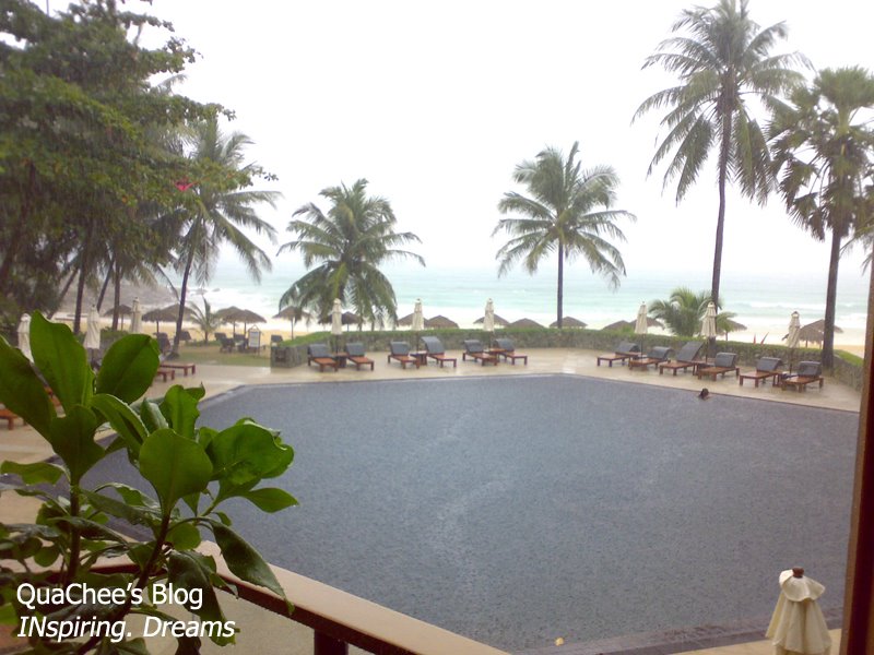 surin beach, resort, phuket - view from restaurant