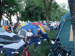 Typical camp site-La Grande