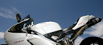 Pearl White 2008 Ducati 848