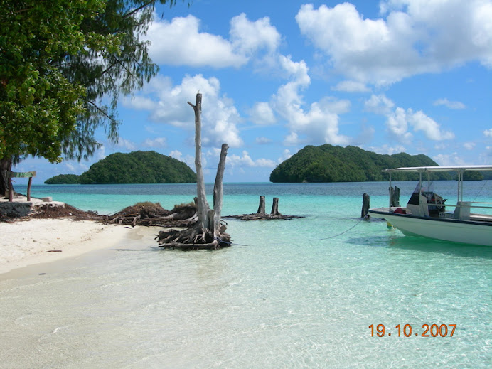 Palau, the postcard shot