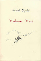 VOLUME VERT de Sohrâb SEPEHRI
