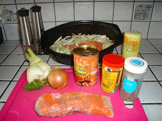 recettes Cocotte de saumon au fenouil et sauce à lorange
