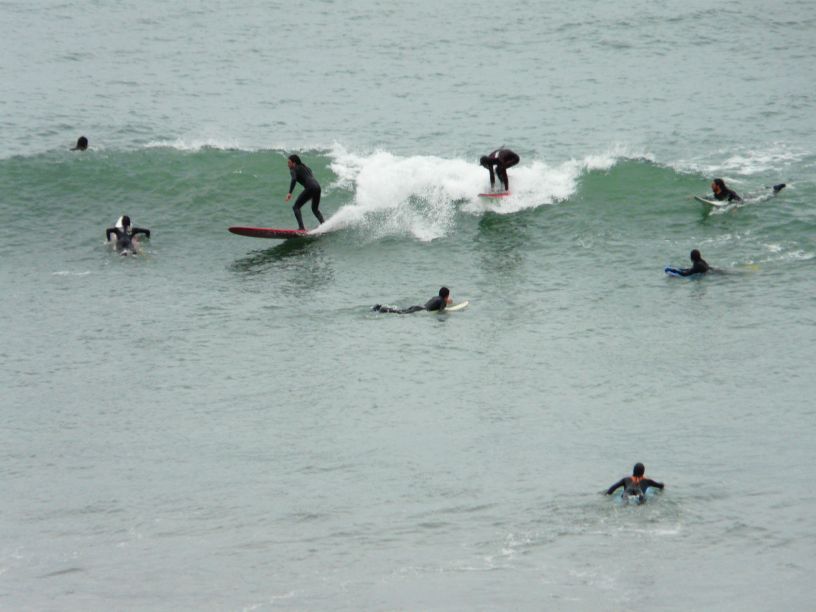 sesión de surf del 07 de marzo del 2008 - islares