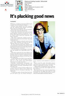 Leader newspaper article featuring Dr Gavin Chan