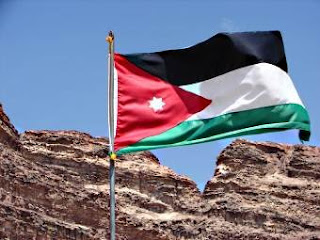 I colori della bandiera giordana