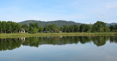 Lake in Suan Luang Park Phuket