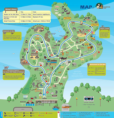 Rave London Zoo Wayfinding: Maps!