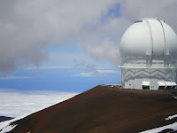 Observatory at the top of Mauna Kea