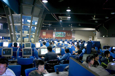 china internet cafe