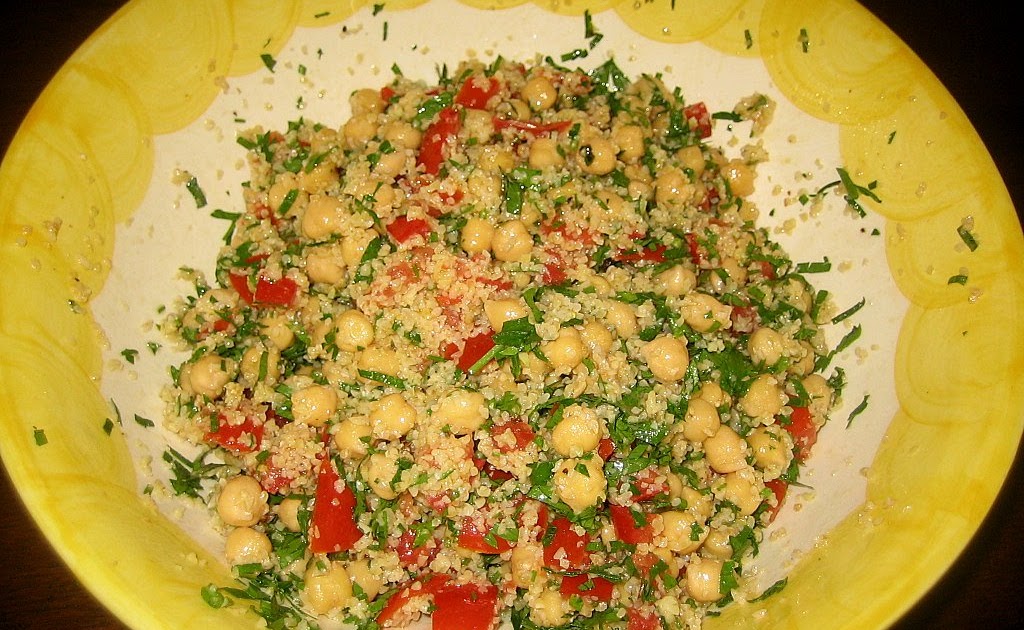 Kochknecht: Bulgur-Kichererbsen-Salat (Safsouf)