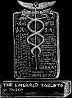 Sun Gods Zodiac Biblical Allegory Meditation Emerald Tablets: The Emerald  tablets of Thoth Alchemy