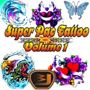Tattoo+vl1 Download Super pac com mais de 10.000 tattoos vol.1