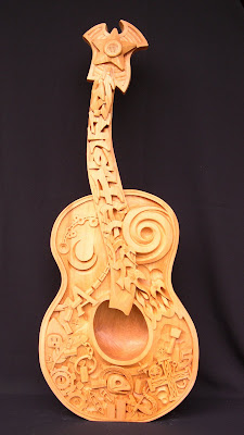 wood carving by Jonathan Mahood