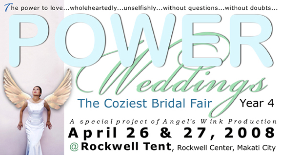 POWER WEDDINGS BRIDAL FAIR YEAR 4 @ ROCKWELL TENT