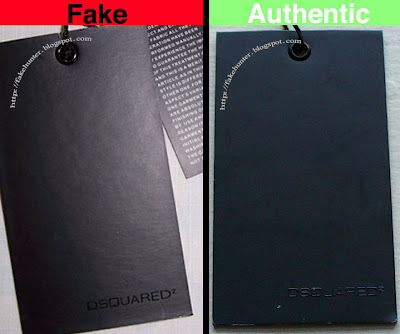 dsquared cap fake vs real