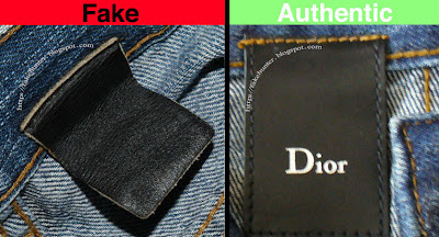 Fake Hunter: DIOR HOMME - Denim: The Leather Tags