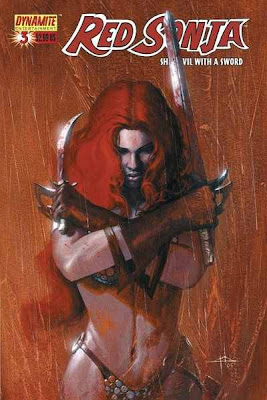 Red Sonja Comic Book Cover