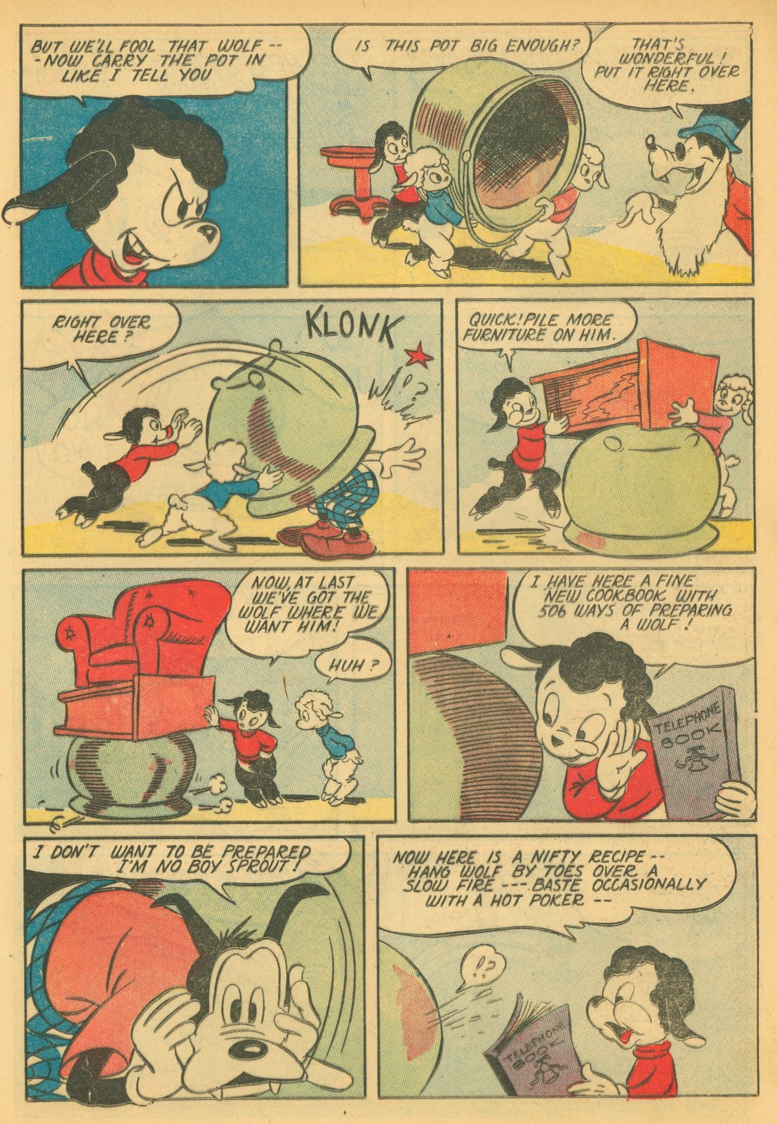 Classic Cartoons: Wolfie's antics by the one and only Walt Kelly