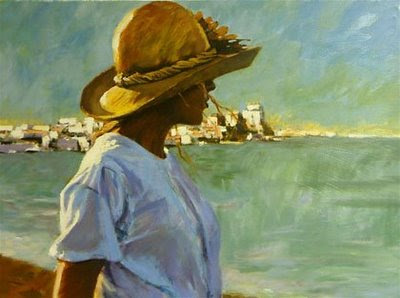 Ocean Girl, pintura de Aldo Luongo
