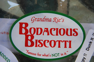 Grandma Rie's bodacious biscotti