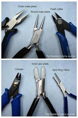 How to Use Nylon Jaw Chain Nose Pliers {4 ways} - Jewelry Tutorial