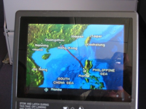 Flug von Hongkong nach Manila