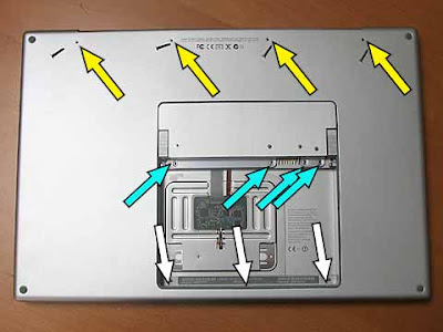 disque dur macbook pro 003 - MacBook Pro : Remplacer son Disque Dur (images)